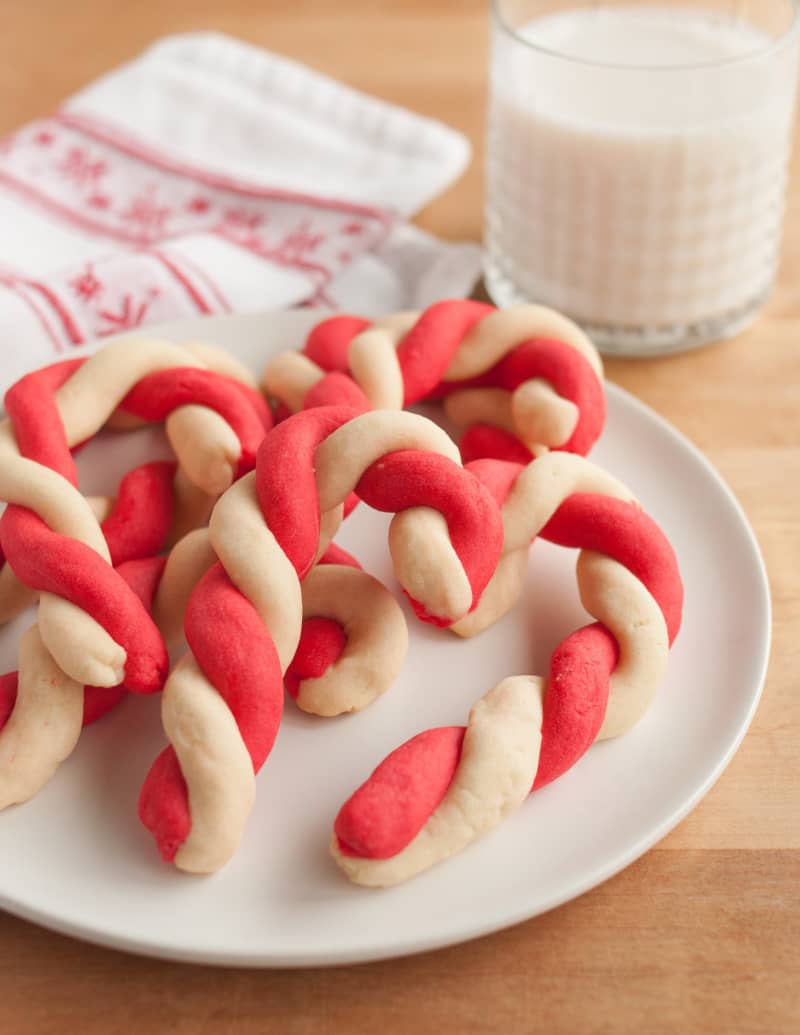 Candy Cane Cookies