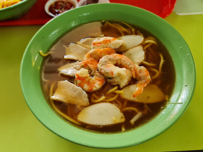 Woo Ji Cooked Food - Prawn Noodles