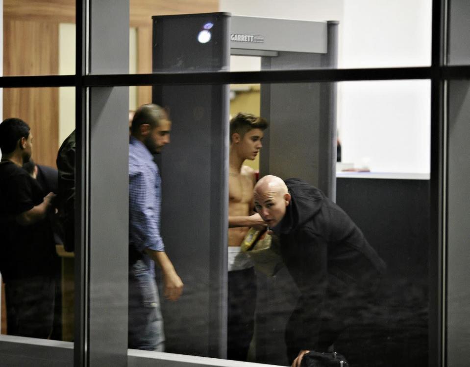 Or when they pass through airport security? (Photo: Reuters)