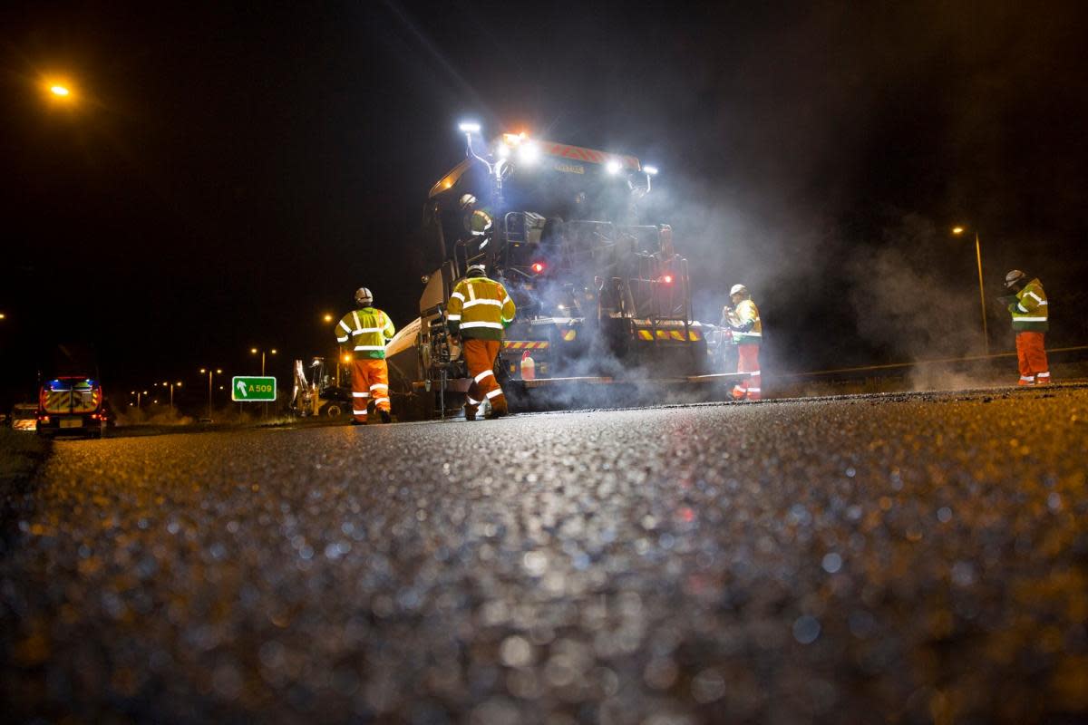 The A36 will be closed overnight this week. <i>(Image: National Highways)</i>
