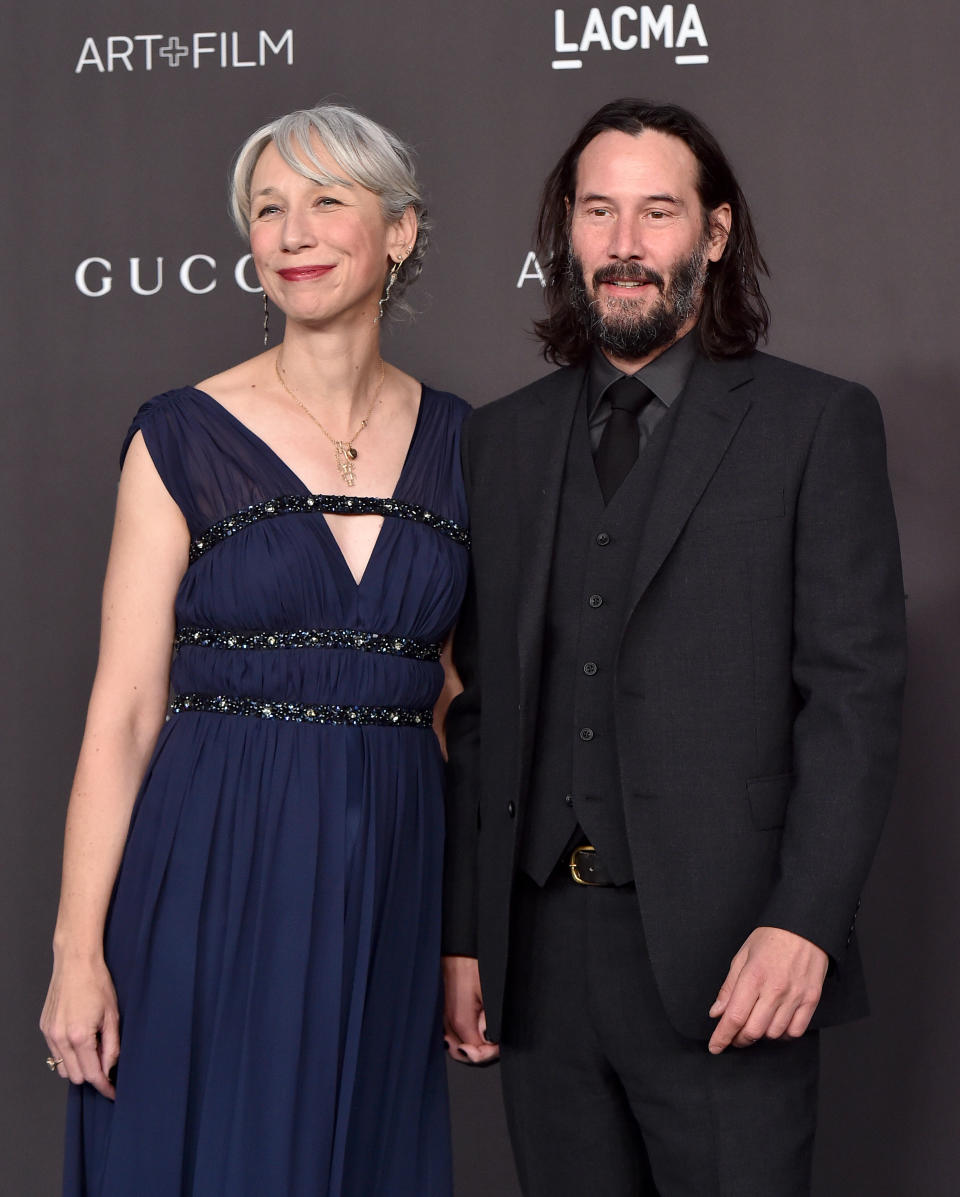 Alexandra Grant has been a friend and book collaborator with Keanu Reeves for a while. (Photo: Axelle/Bauer-Griffin via Getty Images)