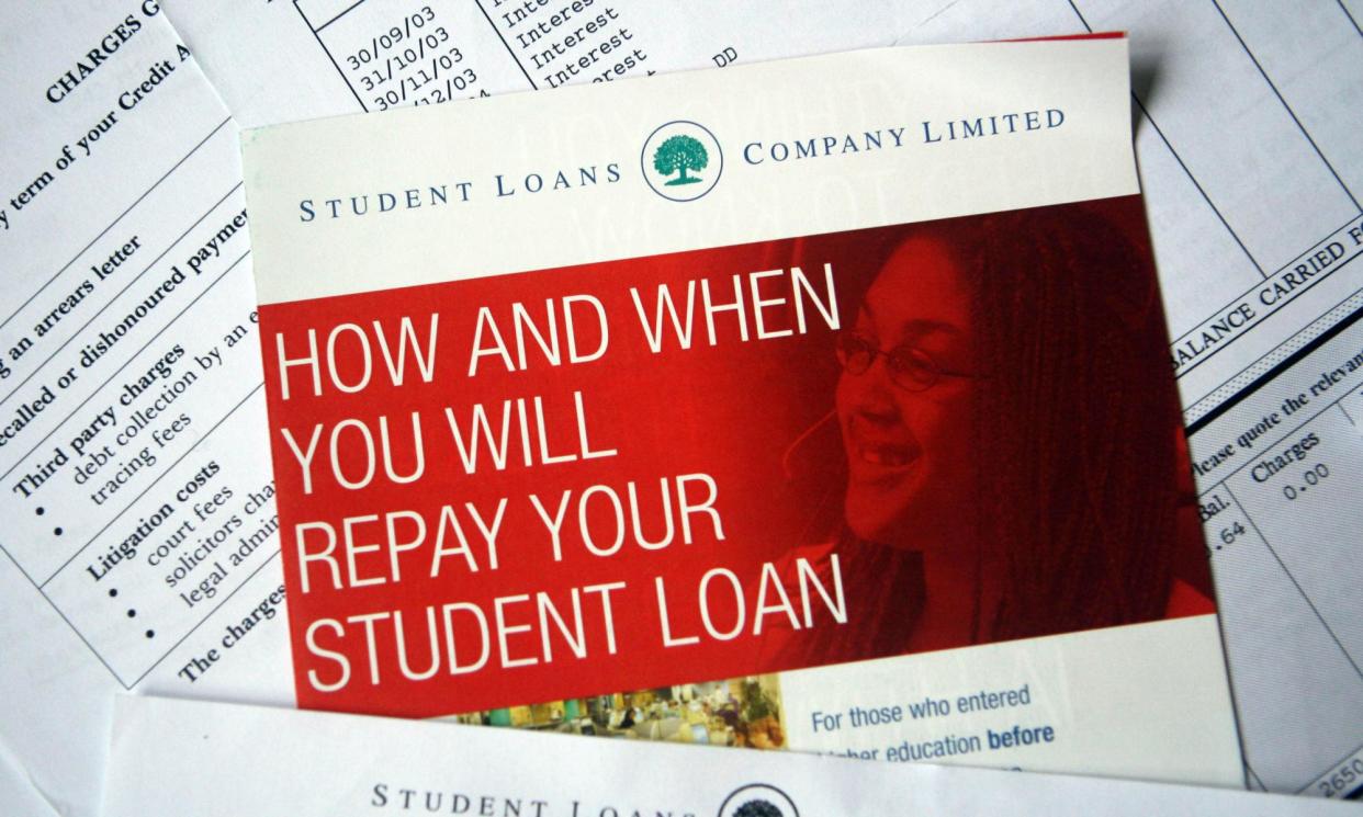 <span>Anyone who started university between 2012 and 2022 is now <a href="https://www.thetimes.co.uk/article/57-000-reasons-why-your-kids-may-never-clear-their-student-loans-7wltz76cs" rel="nofollow noopener" target="_blank" data-ylk="slk:paying 7.6%;elm:context_link;itc:0;sec:content-canvas" class="link rapid-noclick-resp">paying 7.6%</a> interest on what they borrowed, meaning that almost all will see their loans go up by more than they repay this year.</span><span>Photograph: PA Images/Alamy</span>