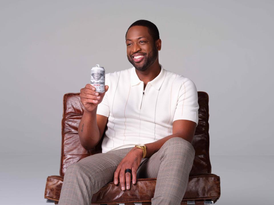 Retired NBA star Dwyane Wade helped Budweiser develop Budweiser Zero, a new nonalcoholic beer, that is becoming available nationally. The beer has only 50 calories and no sugar.