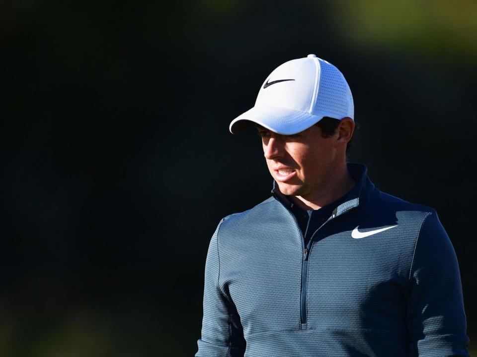 Rory McIlroy sunk three birdies in the final four holes (Getty)