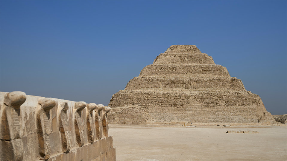 The pyramids of Egypt