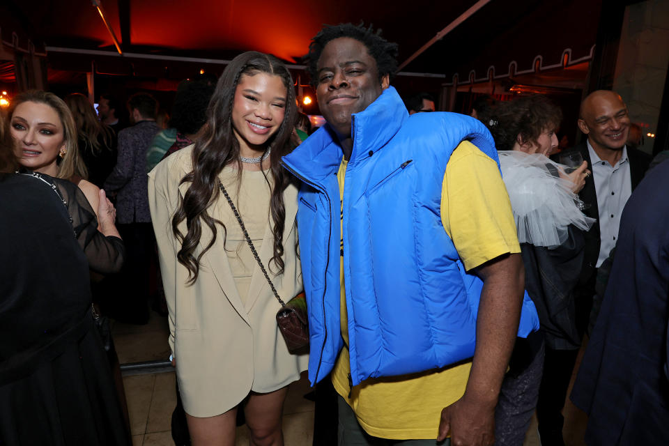 Storm Reid and Jeymes Samue