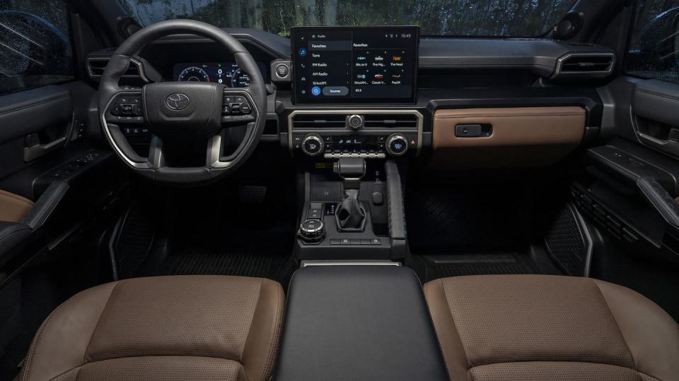 2025 toyota 4runner interior