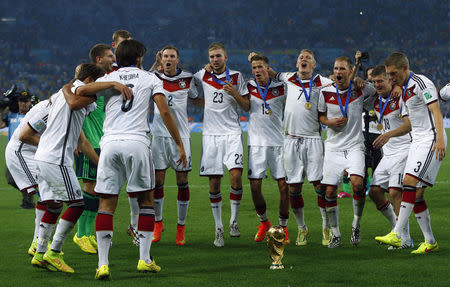 Germany damaged the World Cup trophy while celebrating in Berlin