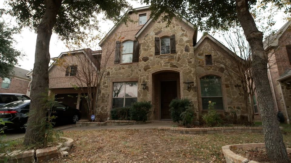 Bob Otondi's home in a Dallas suburb. - CNN