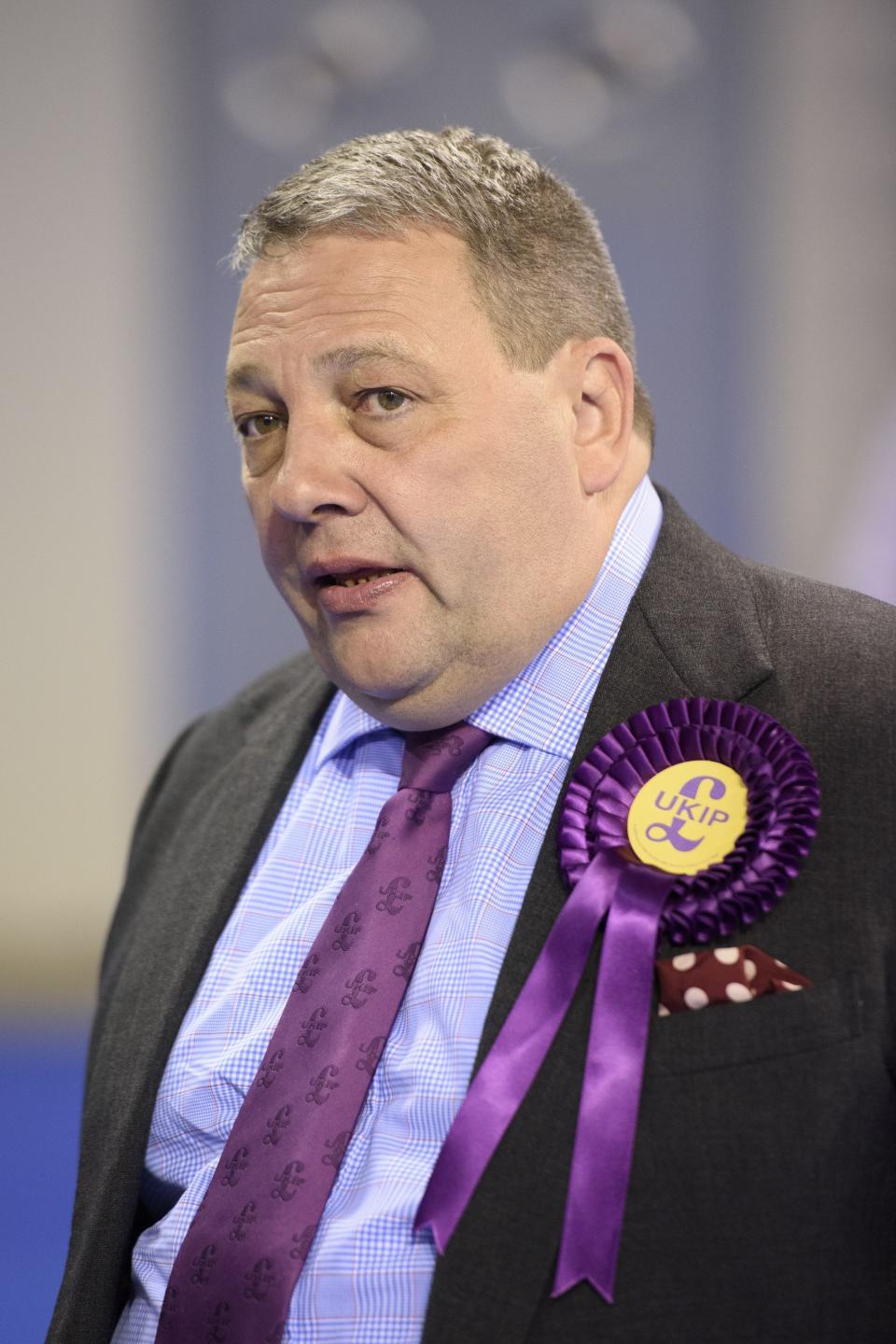 UKIP's leader in Scotland, MEP David Coburn, has also resigned (PA)