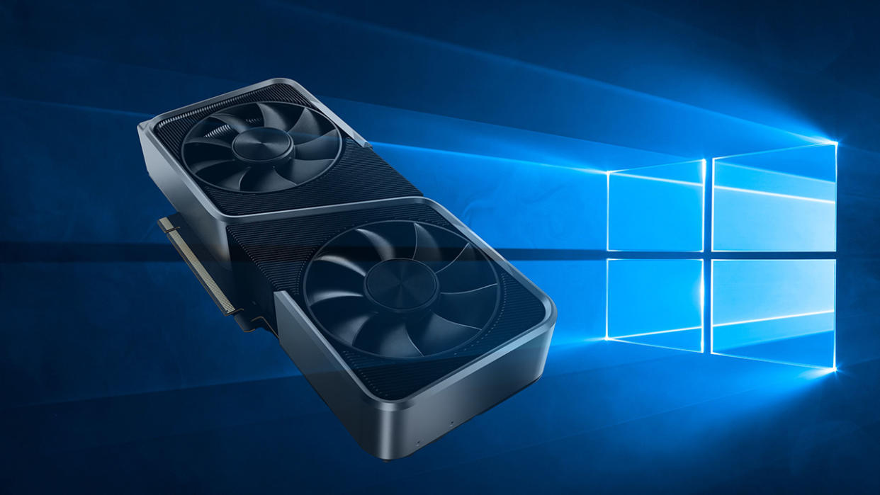  Windows 10 wallpaper with NVIDIA GeForce RTX 3060 Ti graphics card. 