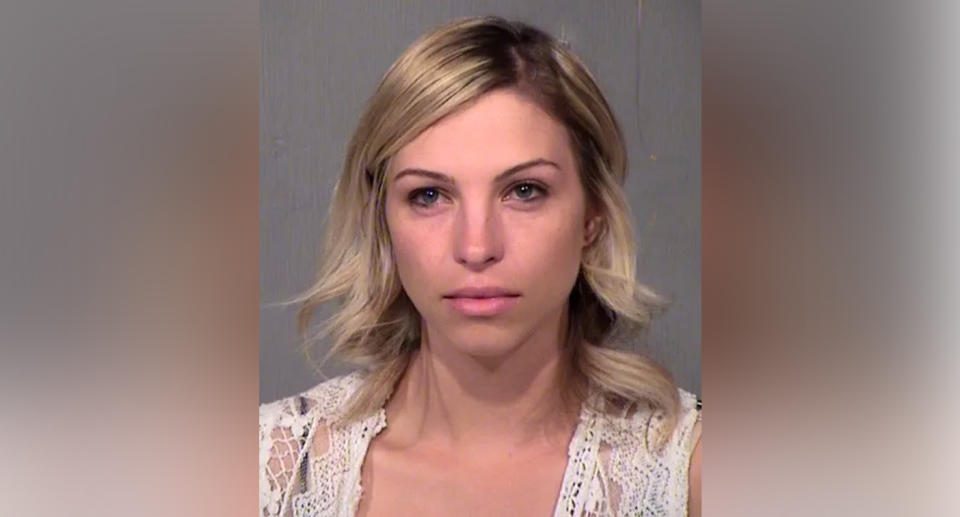 Brittany Zamora, 28, was arrested in March 2018 on suspicion of sexual misconduct with her 13-year-old student. Source: Maricopa County Sheriff’s Office