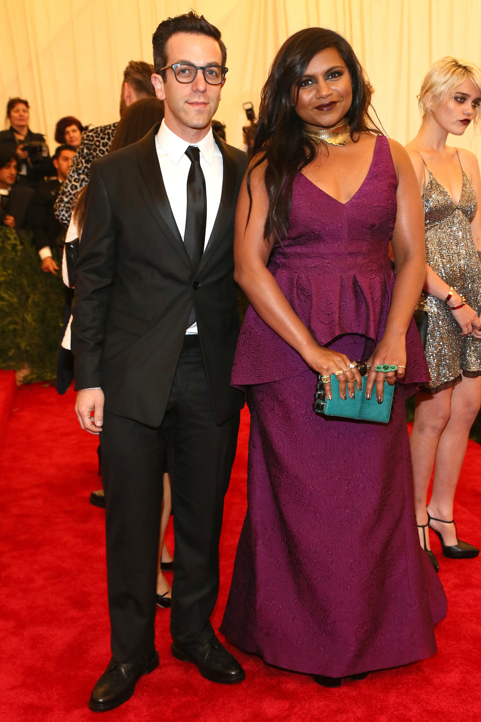 B. J. Novak and Mindy Kaling