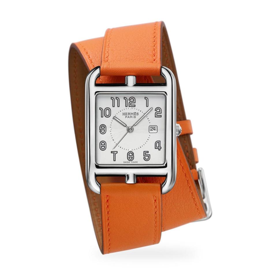 Best Double-Strap Option: Hermès Cape Cod Double Wrap Watch