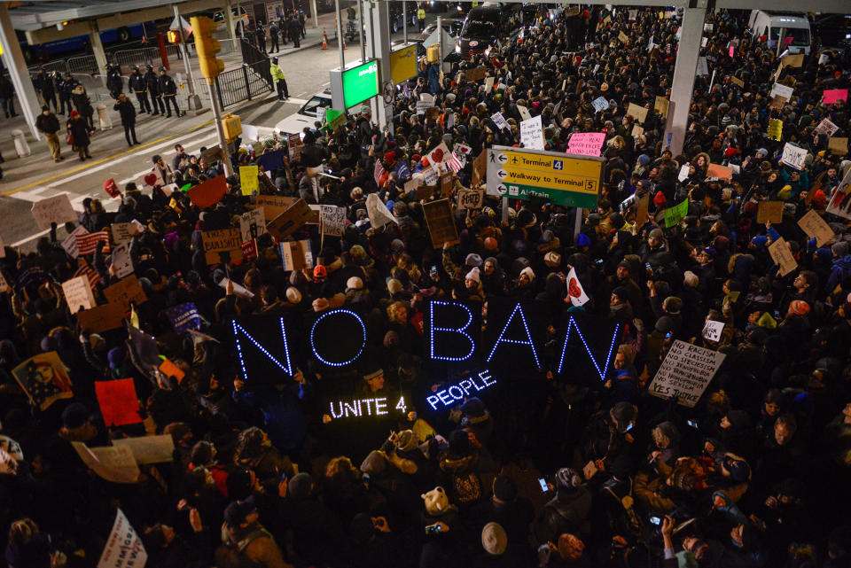 Protesting the ‘Travel Ban’