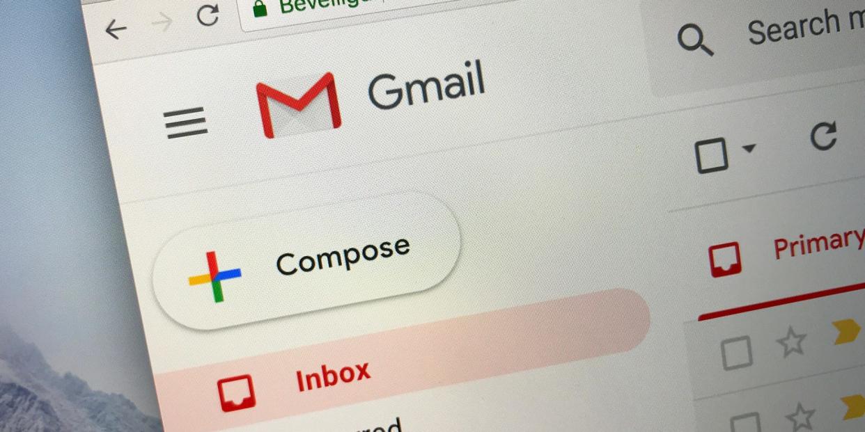 How to download an email from Gmail