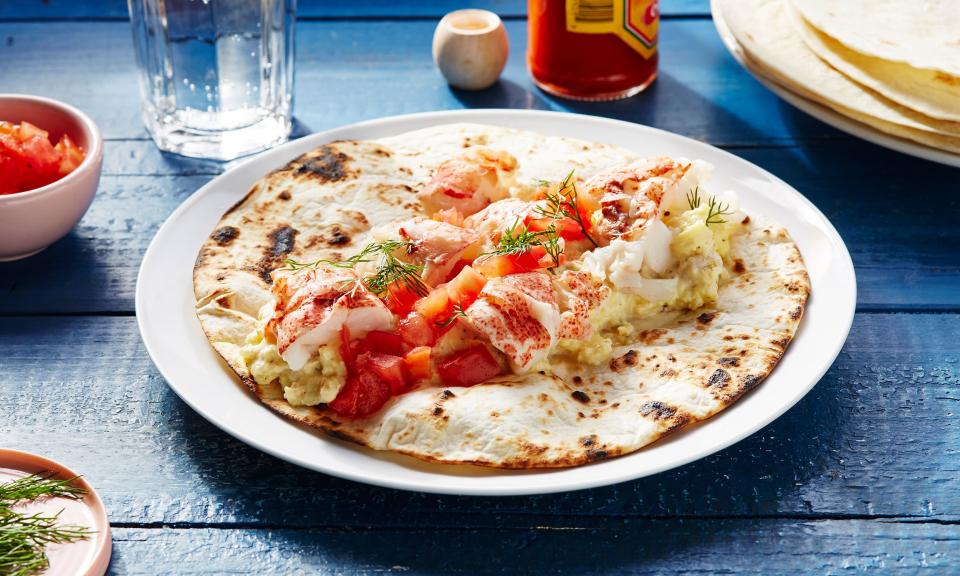 Make a Lobster Roll Breakfast Taco This Weekend