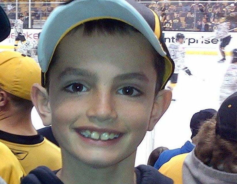 This undated photo provided by Bill Richard shows his son, Martin Richard, in Boston. Martin Richard, 8, was among the at least three people killed in the explosions at the finish line of the Boston Marathon Monday, April 15, 2013. (AP Photo/Bill Richard)