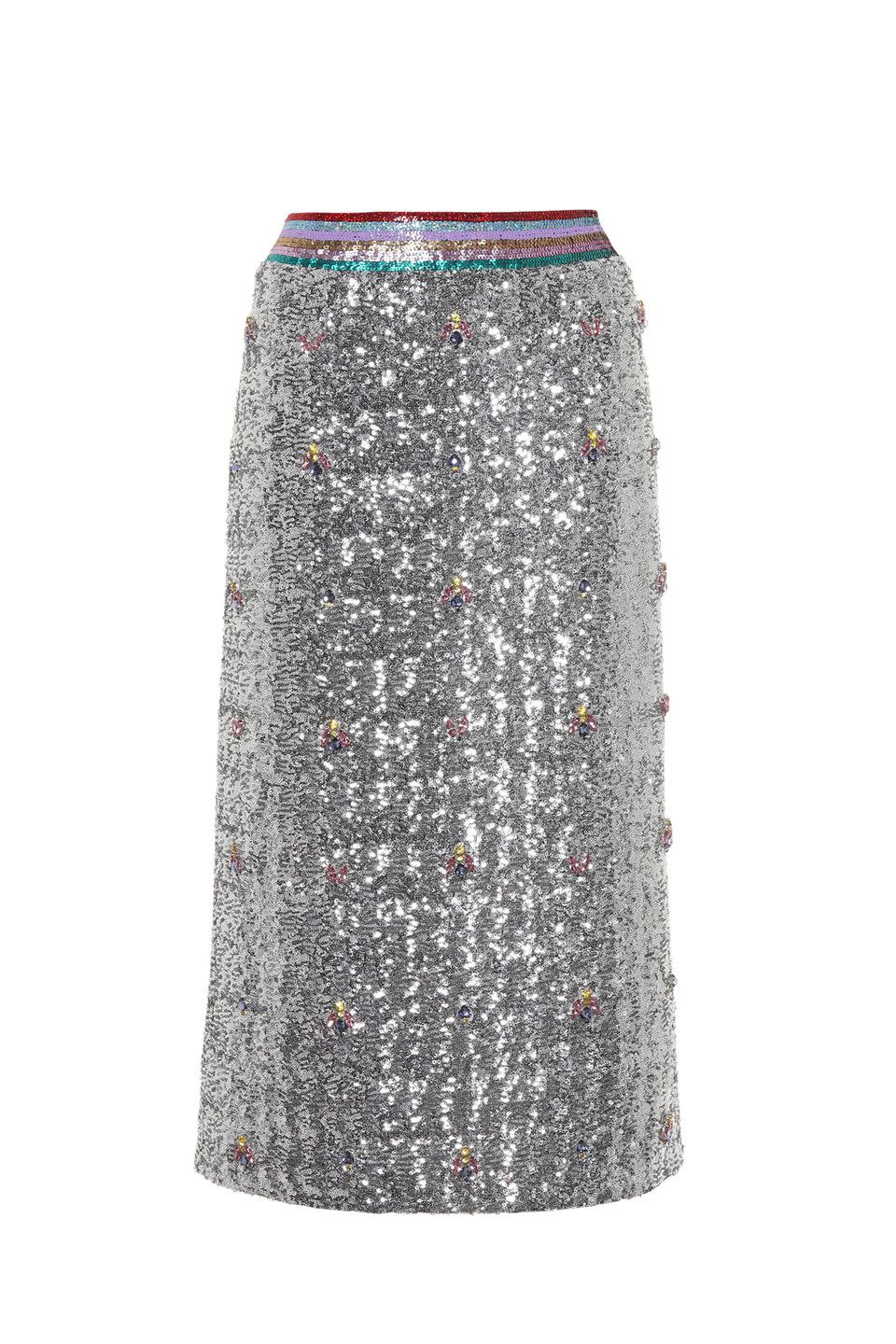 The sequin skirt