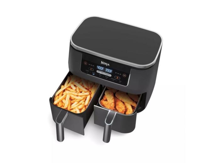 Ninja Foodi 2-Basket 8-Qt. Air Fryer with DualZone Technology + Reviews