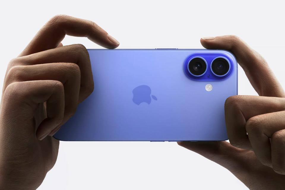 The Camera Control on the iPhone 16.