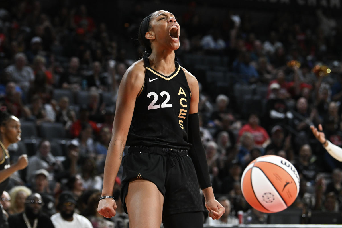 Aces' A'ja Wilson repeats as WNBA Defensive Player of the Year