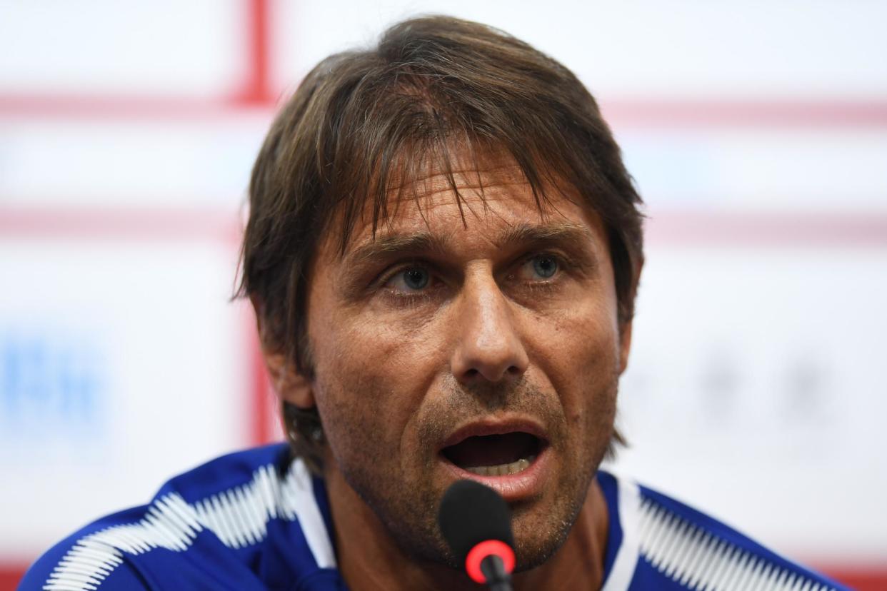 Ideas | Antonio Conte says he spoke with Chelsea about their future plans: AFP/Getty Images