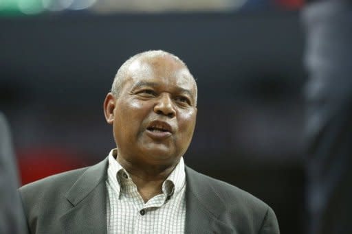 Lakers assistant coach Bernie Bickerstaff is pictured in October 2012. Bickerstaff will lead the team on an interim basis