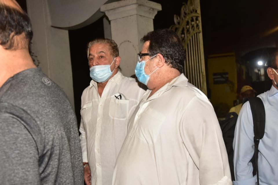 Rajiv Kapoor's last rites