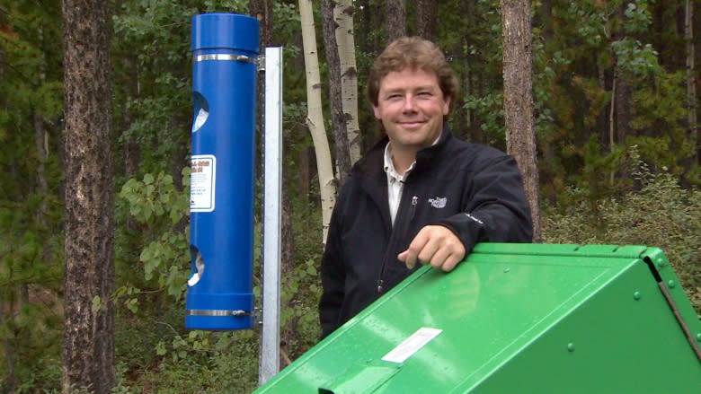 Whitehorse installs 'take a bag, leave a bag' dispensers near trails