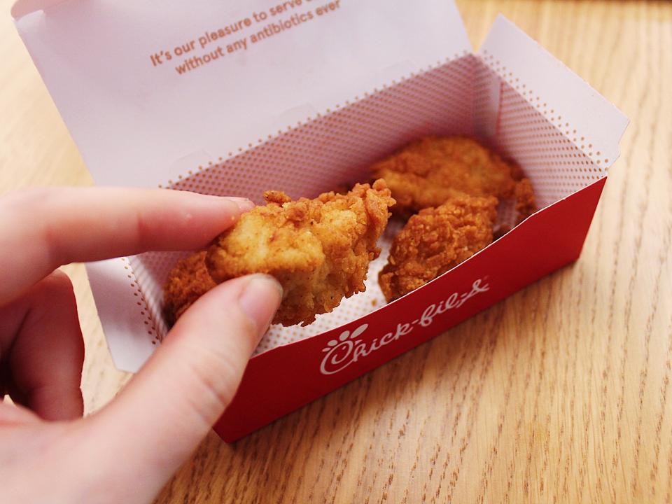 chick fil a nuggets