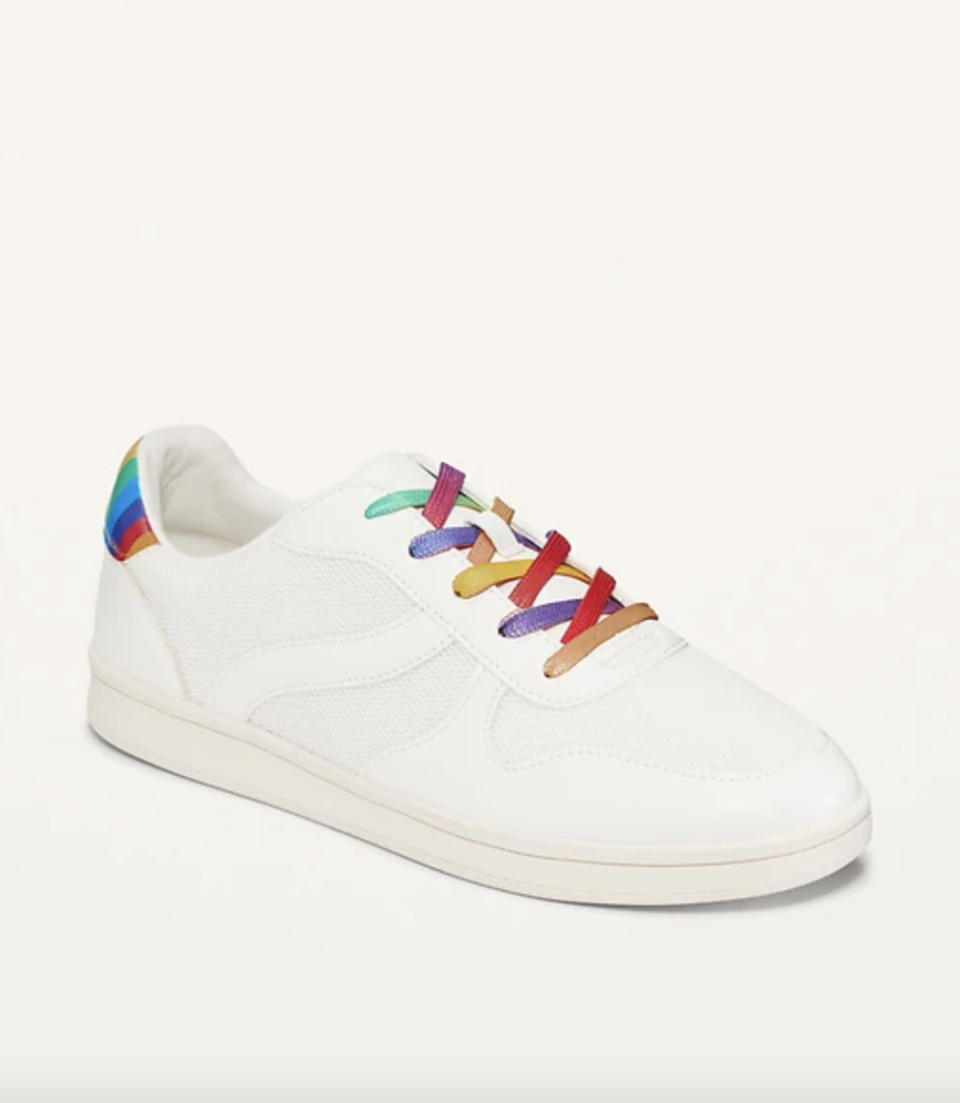 Faux-Leather Sneakers (Photo via Old Navy)