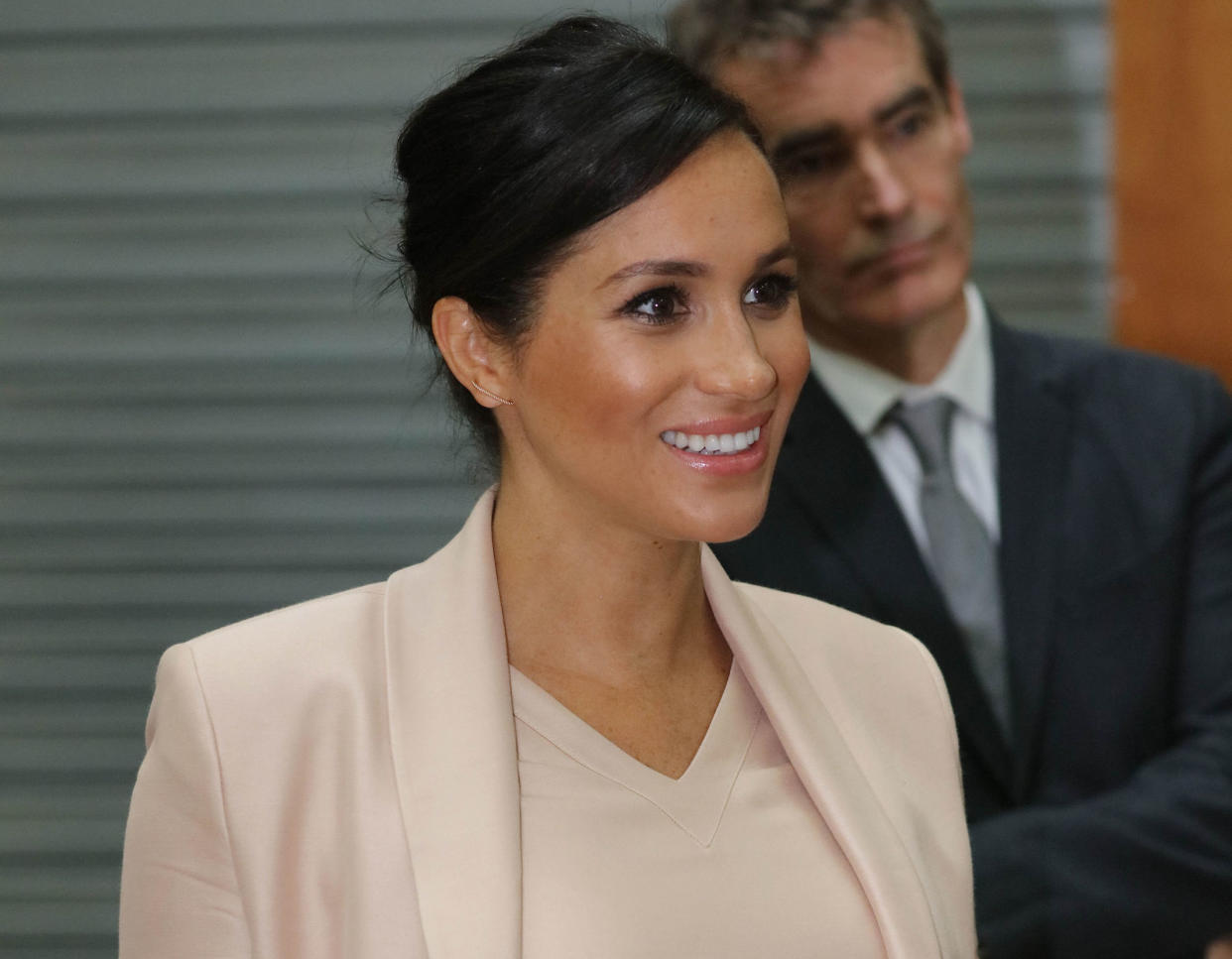 <em>Kensington Palace has dismissed reports that the Duchess of Sussex wants to raise her child gender fluid (Picture: Jon Bond/The Sun/PA Wire)</em>