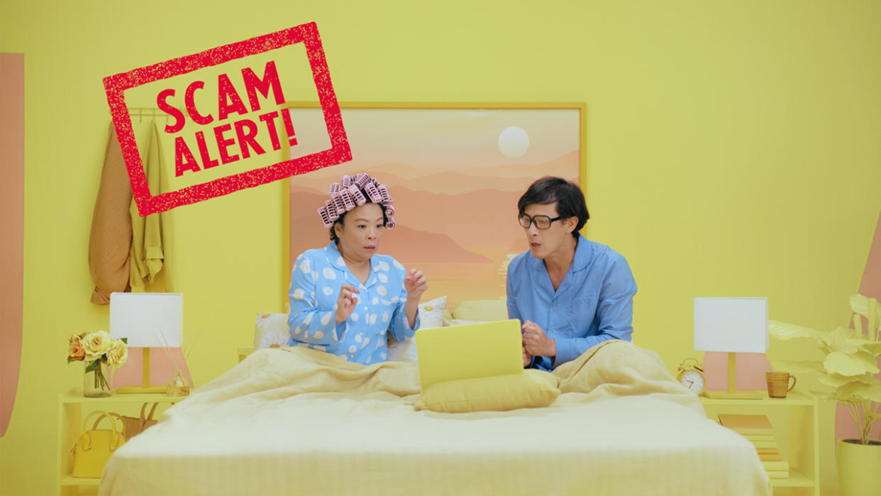 Singtel's "Jaga Your Data!" anti-scam campaign features three short films.