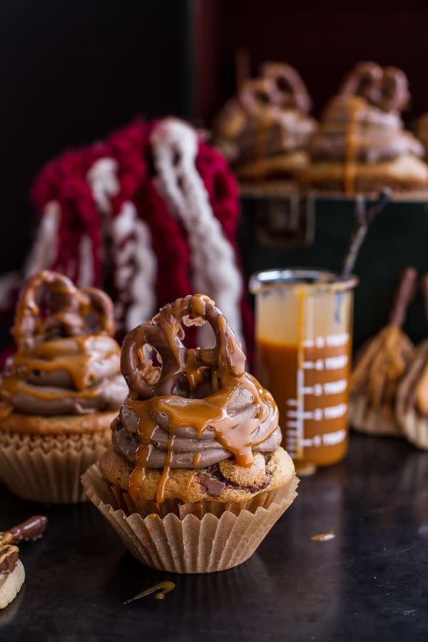 Death By Butterbeer Cupcakes
