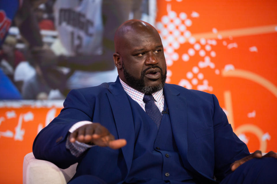 TODAY -- Pictured: Shaquille O'Neal on Tuesday, October 9, 2018 -- (Photo by: Nathan Congleton/NBC/NBCU Photo Bank via Getty Images)