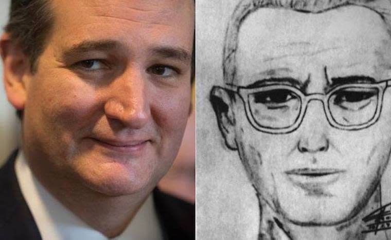 Nearly 40% of Florida Voters Agree: Ted Cruz Is/Might Be the Zodiac Killer