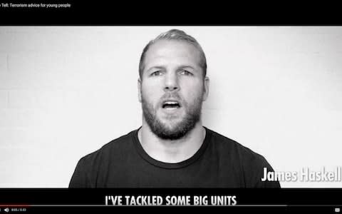 England rugby James Haskell has thrown his weight behind the campaign
