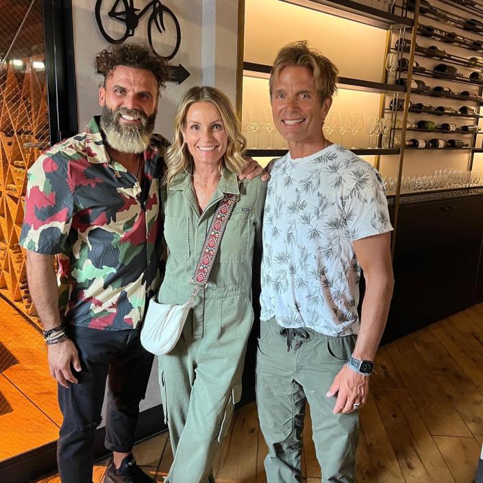 Jeremy Jackson, Kelly Packard and David Chokachi still looking great (Kelly Packard / Instagram)