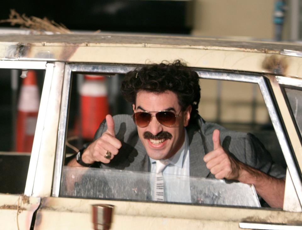 Film Review Borat Sequel (AP2006)