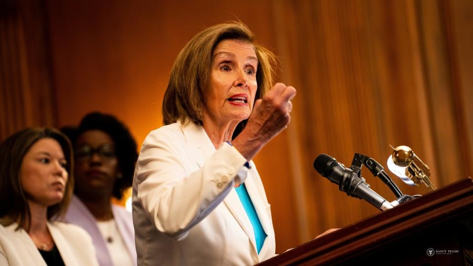 美國眾議院議長裴洛西（Nancy Pelosi）。（資料照）   圖：取自facebook.com/NancyPelosi