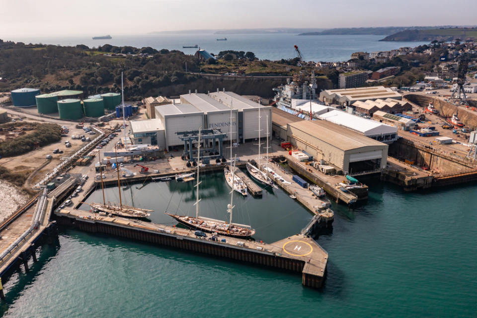 The Pendennis facilities in Falmouth, Cornwall, where Millie works (Pendennis/PA Real Life)