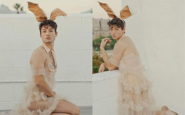 Fantastic Beasts' actor Ezra Miller praised for gender-fluid Playboy cover