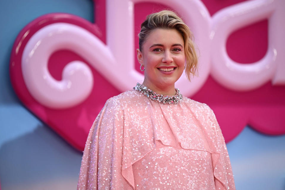 Greta Gerwig at the Barbie premiere