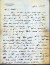 <span>This letter is a tremendous example of a first hand account of the sinking of the Titanic and its aftermath. (Page 1 of 4)<br><br>A</span><span> handwritten letter dated April 24, 1912, from John Snyder to his father, Frank. "We were both asleep when the boat hit...When we reached the top deck only a few people were about and we all were told to go down & put on our life belts...We were almost the very first people placed in the Lifeboat. Only a very few people were on deck at the time and they thought it much safer to stay on the big boat than to try the life boat". <br><br>He goes on to say how once in the lifeboats they could see from afar the boat sinking. "Finally the bow went under - that the finest boat in the world was doomed - we hit between 11:40 & 11:50 and the Titanic sunk at 2:22 in the morning." <br><br></span>(Photo courtesy of <a href="http://www.weissauctions.com/" rel="nofollow noopener" target="_blank" data-ylk="slk:Phillip Weiss Auctions;elm:context_link;itc:0;sec:content-canvas" class="link ">Phillip Weiss Auctions</a>)