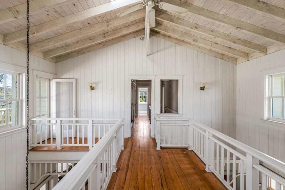 The upper floor of the 3,000-square-foot main house. California Outdoor Properties