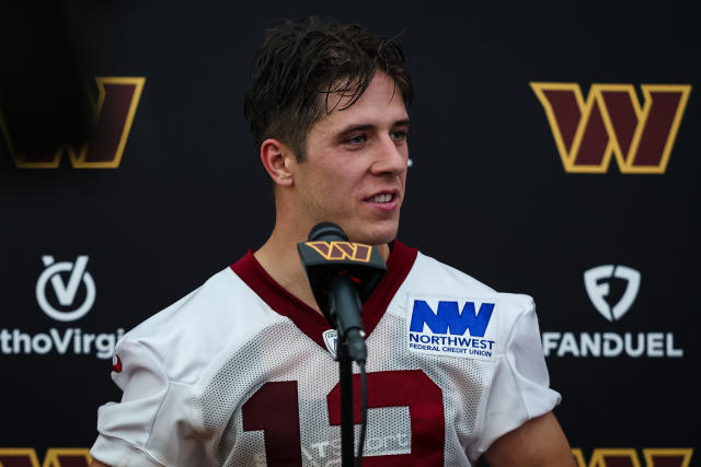 Watch Commanders WR Luke McCaffrey's NFLPA Rookie Premiere video - Yahoo  Sports