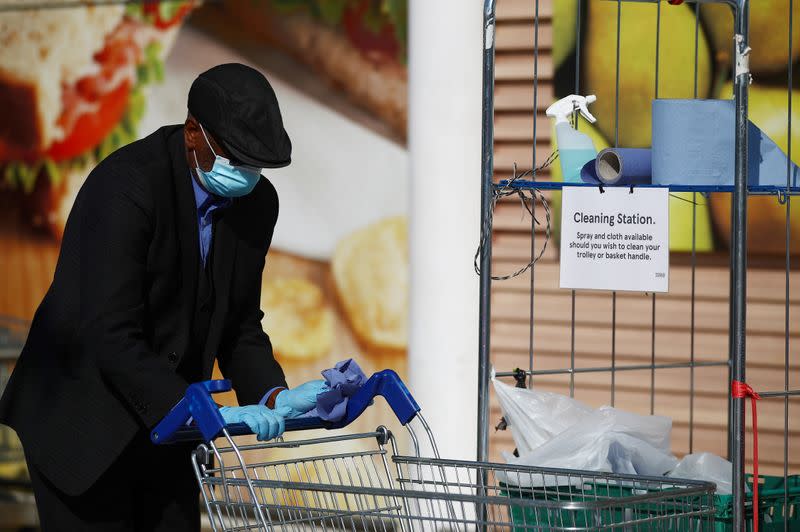 The spread of the coronavirus disease (COVID-19) in London