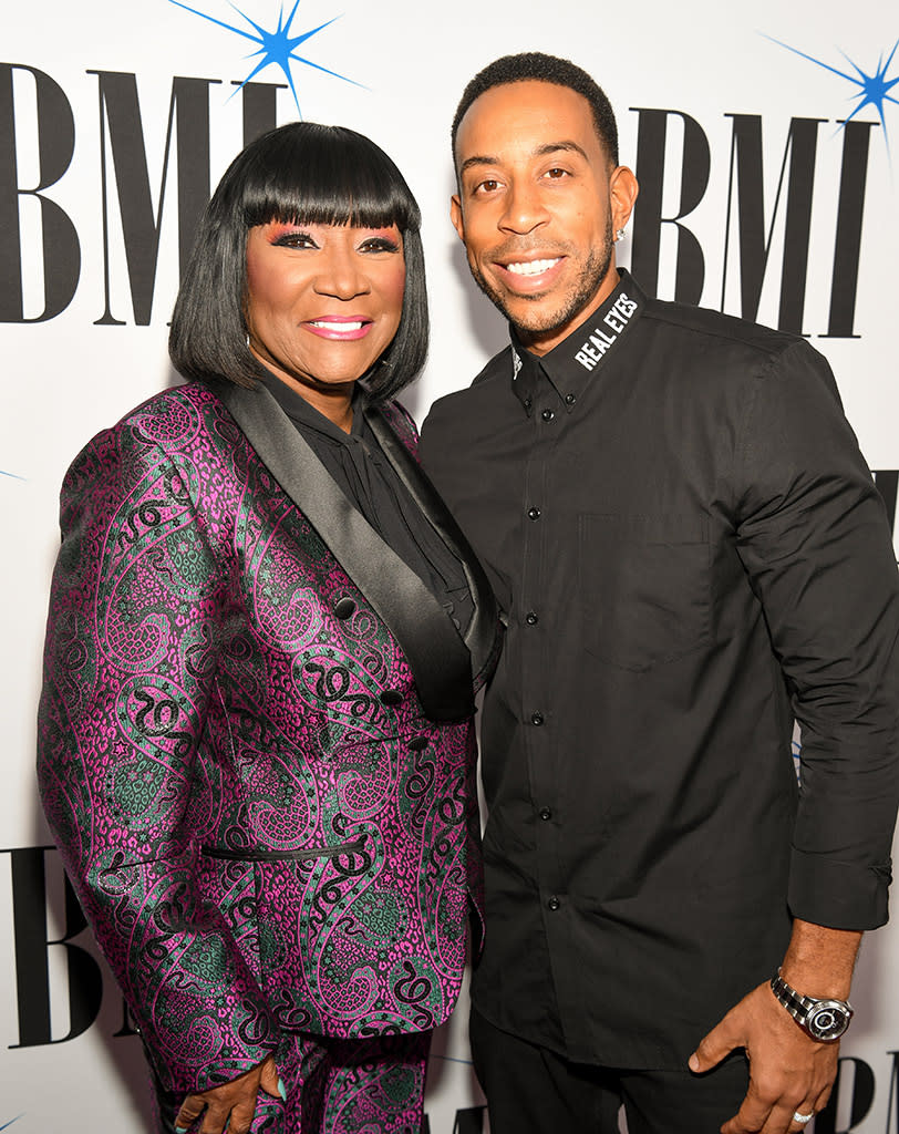 <p>Luda was part of the star-studded crowd as BMI honored LaBelle with the BMI Icon award at the 2017 BMI R&B/Hip-Hop Awards in Atlanta. (Photo: Paras Griffin/Getty Images for BMI) </p>