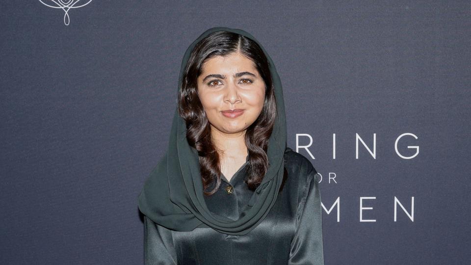 pakistani education activist malala yousafzai arrives for the kering foundations second annual caring for women dinner at the pool in new york city on september 12, 2023 salma hayek pinault, francois henri pinault, zoe kravitz, cindy sherman, christy turlington burns, olivia wilde, oprah winfrey and malala yousafza will co chair the kering foundations second annual caring for women dinner photo by kena betancur afp photo by kena betancurafp via getty images